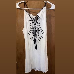 White summer dress